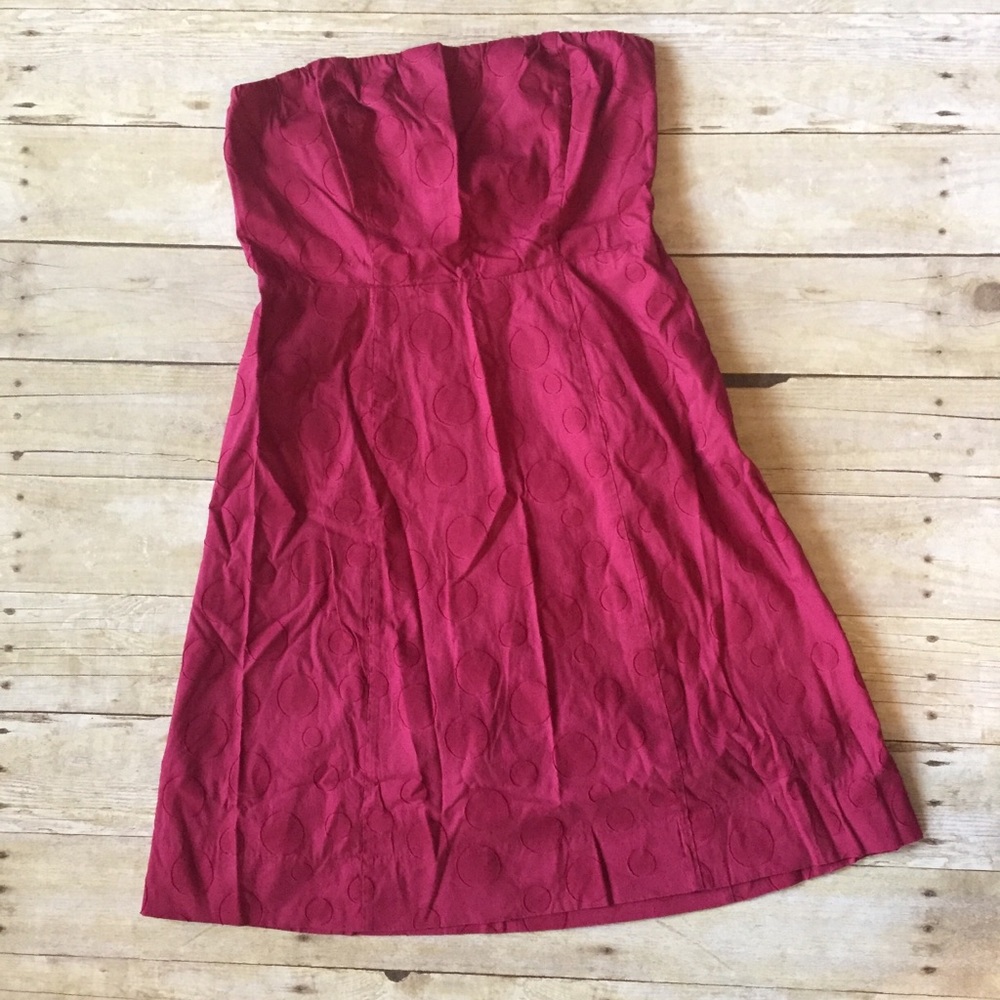 The Limited strapless dress